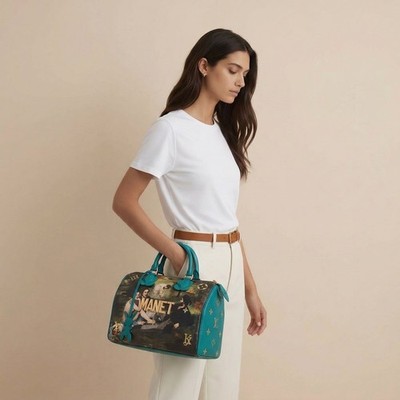 LOUIS VUITTON SPEEDY 30 MANET Masters M43331 Full Set