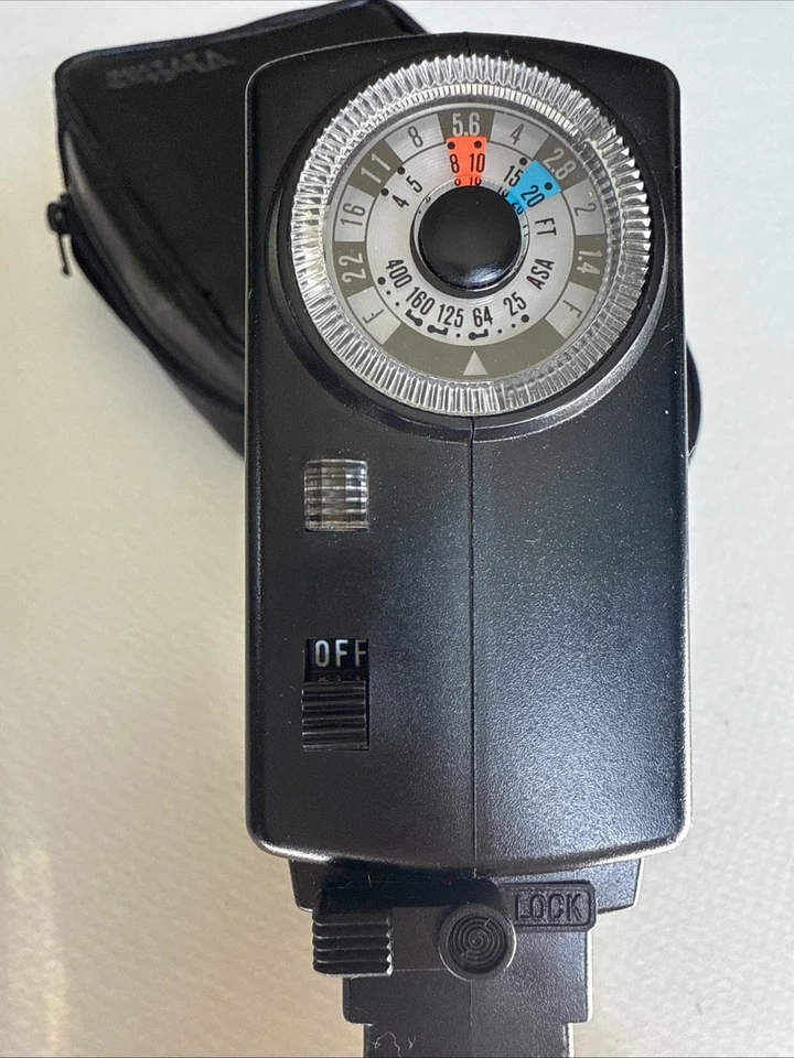 Vintage Vivitar Auto 252 Vintage Camera Flash Unit Case SB-1 AC Cord - Image 3 of 4