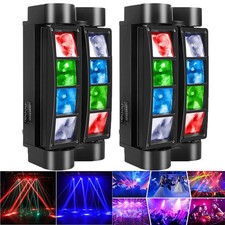 8 LED Spider Moving Head LED Stage Lighting Beam DJ Light DMX Disco Party Show