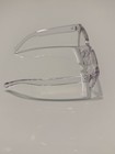 Unisex Adults Clear Full Rim Square Plastic Eyeglasses Frames, Solid Pattern — photo 4