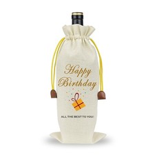 Raisingwell Wedding Wine Bag Engagement Gifts for New Couples, Mr and Mrs Mar...
