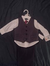 Nautica Baby Boys 12 Month, 4 Piece Suit Set, Brand New With Tags Free Shipping