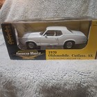 ERTL American Muscle 1/18 Scale White 1970 Oldsmobile Cutlass SX Diecast 33775
