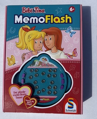 Bibi & Tina Memo Flash Schmidt Spiele 40616 Lernspiel ab 6 Jahren