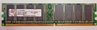 Kingston 1GB (1x1GB) DDR1 KTH-D530/1G PC3200 (9905193-135.A00LF) 2.6V #RX58