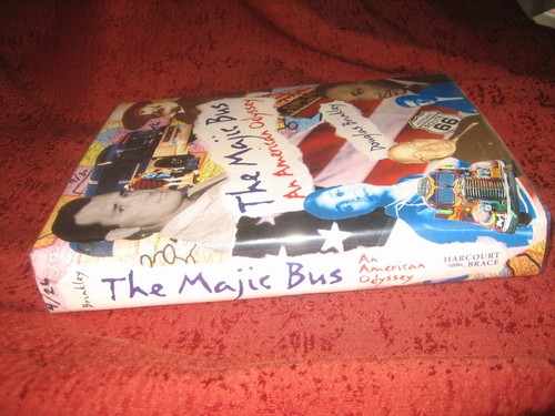 The Majic Bus An American Odyssey by Douglas Brinkley 1993, Hardcover 1ed sgd - Picture 2 of 6