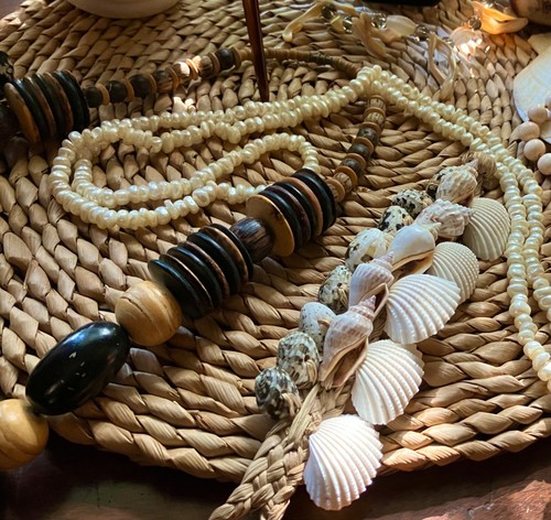 10 PC LOT OF TROPICAL THEME JEWELRY, UNIQUE & BEAUTIFUL MOST NEVER WORN - Picture 5 of 14