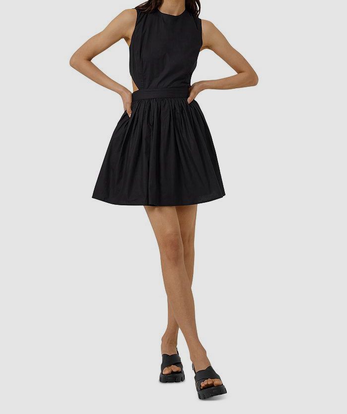 french connection cut out dress Women's Whisper Back-Cutout Dress