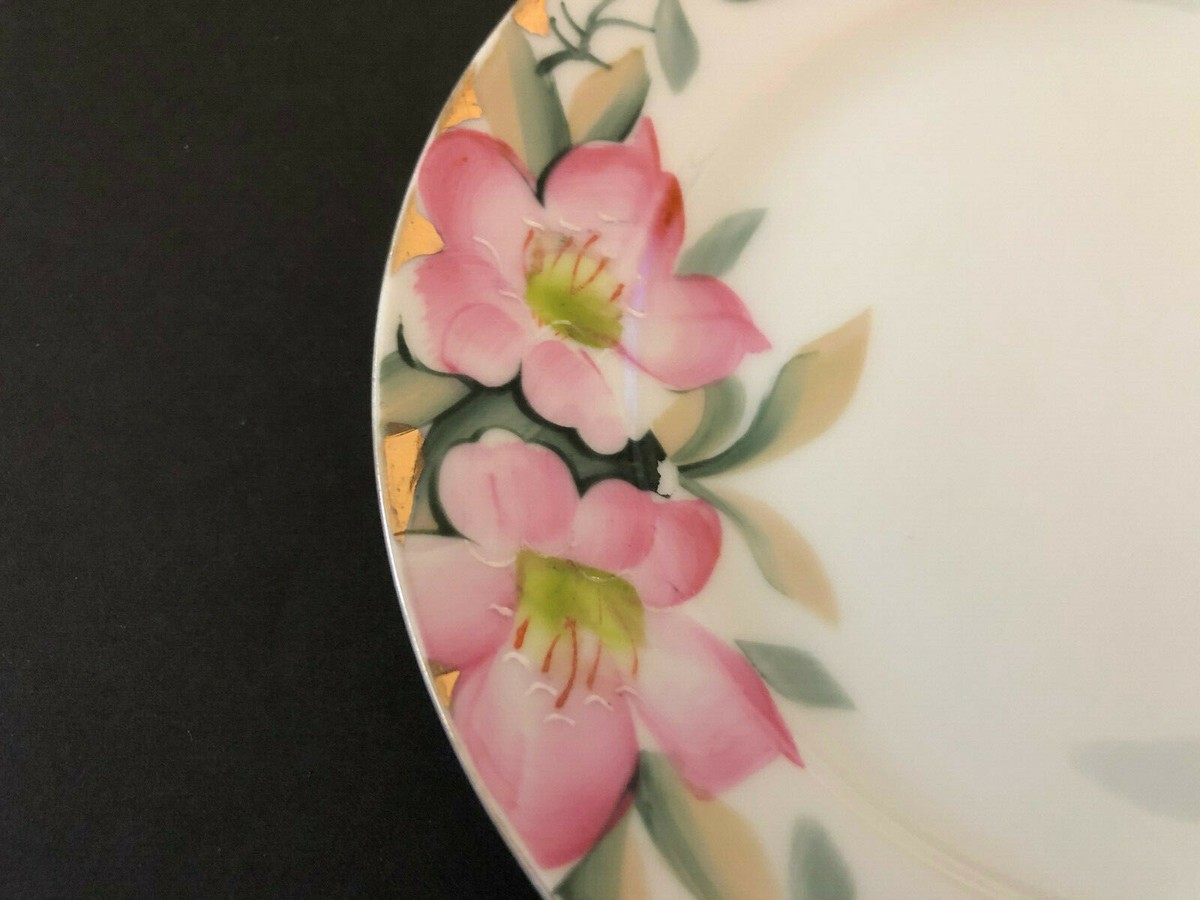 Noritake China Japan 19322 252622 AZALEA, Red Backstamp - 6-1/2