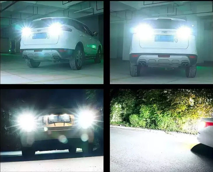 15 LED REVERSING BULBS BA15S P21W ALFA ROMEO SPIDER 6000K CANBUS NO ERROR - Image 2 of 4