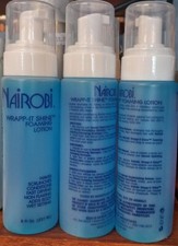 Pack of 3 Nairobi Wrapp-It Shine Foaming Lotion, 8 Ounce