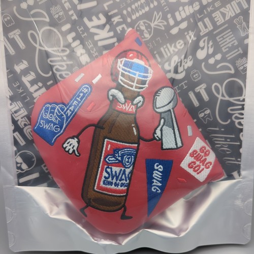 Swag Golf Super Bowl Half Time Cover Bud Mallet Sealed - Picture 3 of 6