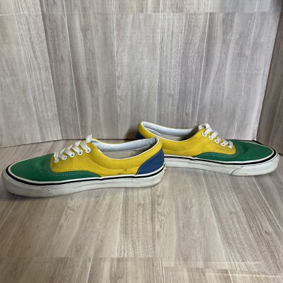 Vans Anaheim Era Colour Block Plimsolls OG VGC  US 7 Men  US 8.5 Women, Style 95