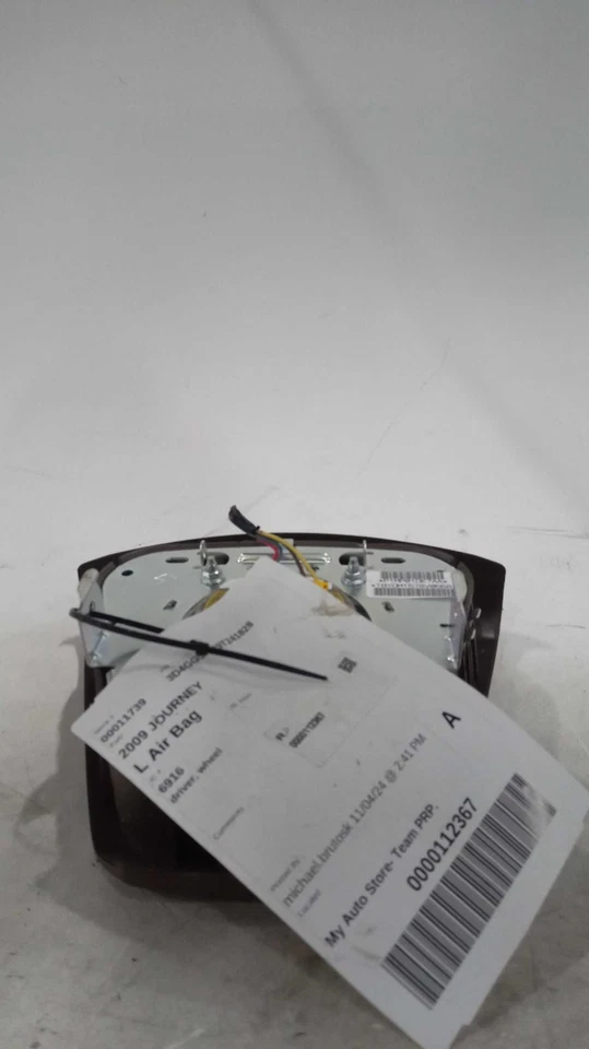 2009 Dodge Journey Steering Wheel Air Bag Red Used 124K Miles OEM 400615 Foto 3 de 4