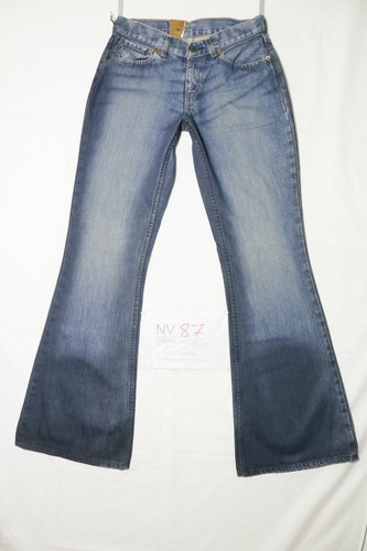 Levi's 544 girls super low flared nuovo(Cod.NV87) W38 L34 denim donna vita  bassa | eBay