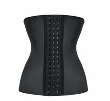 Latex Waist Training Rubber Cincher Shapewear Underbust Corset