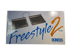 LOT OF 3 KINESIS FREESTYLE 2 KEYBOARD FOR MAC...
