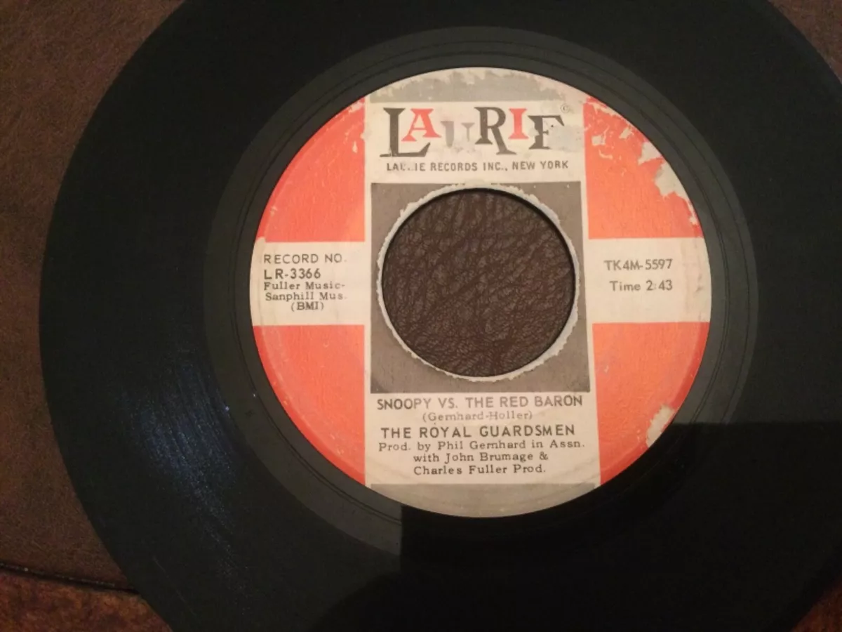 Dubbelzinnig Onaangeroerd Verstikkend The Royal Guardsmen “Snoopy Vs. The Red Baron” 45 LAURIE Label…60's Pop Rock VG+ | eBay Dubbelzinnig Onaangeroerd Verstikkend The Royal Guardsmen “Snoopy Vs. The Red Baron” 45 LAURIE Label…60's Pop Rock VG+ | eBay