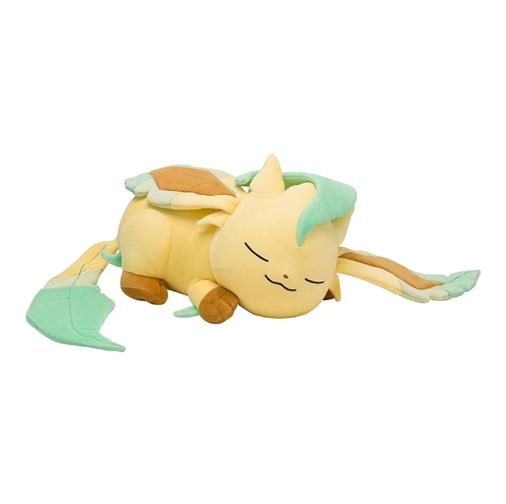 Sleeping Leafeon Pokemon Plush Toy Soft Toy For Xmas eBay
