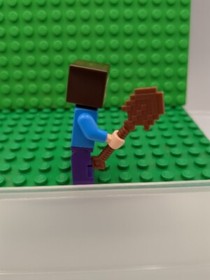 LEGO Minecraft Steve Minifigure W/Axe 21115 The First Night 