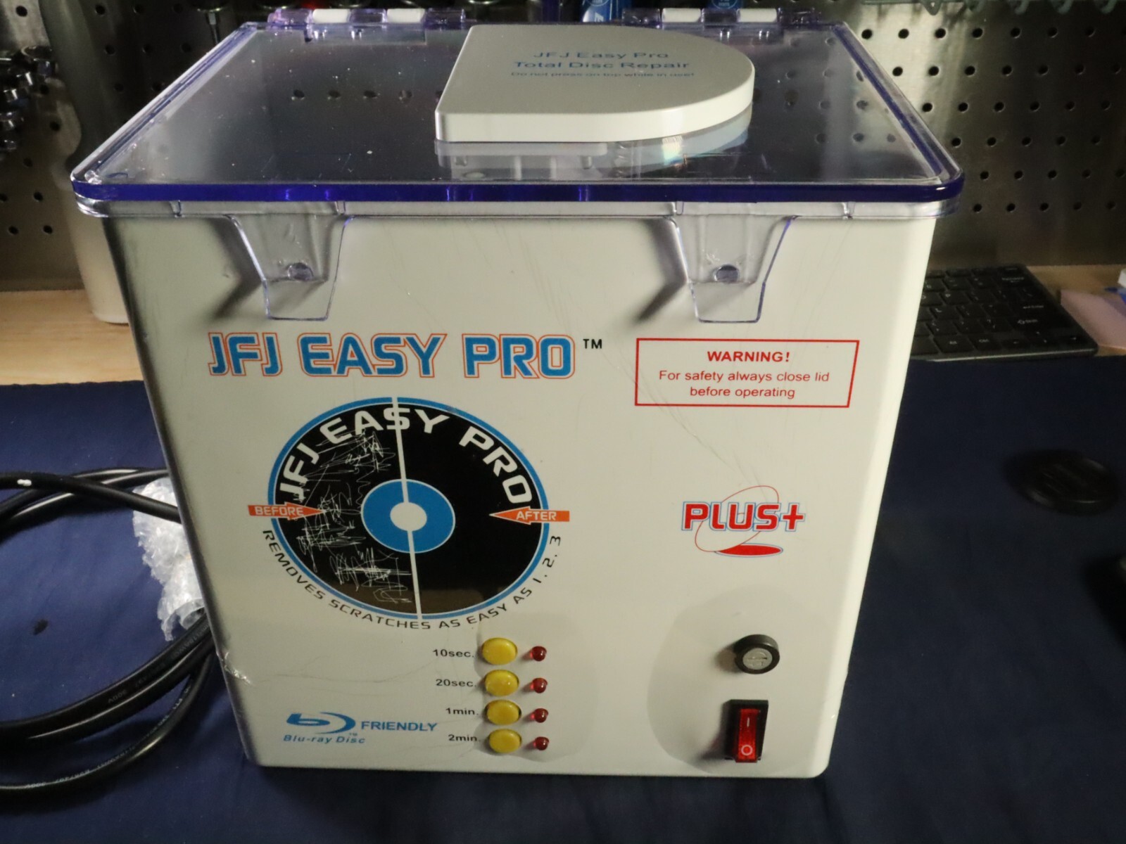 JFJ Easy Pro Plus Disc Cleaner and Repair System 110V 647226270000 eBay