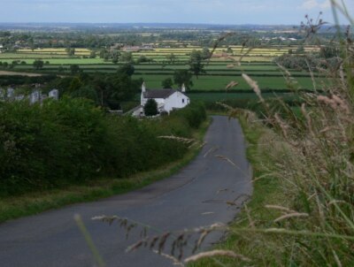 Photo 6x4 View north from Green Hill Broughton Lodges The sunlit countrys c2008