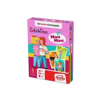 ASS Bibi & Tina MAU MAU Kartenspiel Kinderspiel ab 5 Jahre