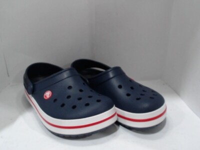Crocs Iconic Comfort Mens Navy Clog with Red Accent Mule Outdoor Shoes Sz 13 Crocs Adult Unisex InMotion LiteRide Clogs - 209964-410-M5W7  main image 3