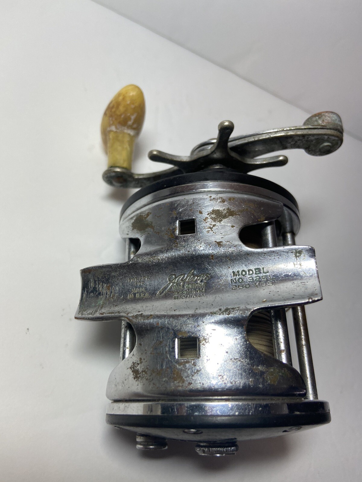 Vintage Fishing Reel Rare J.A. Coxe Model No. 325 Bronson Reel Company Works eBay