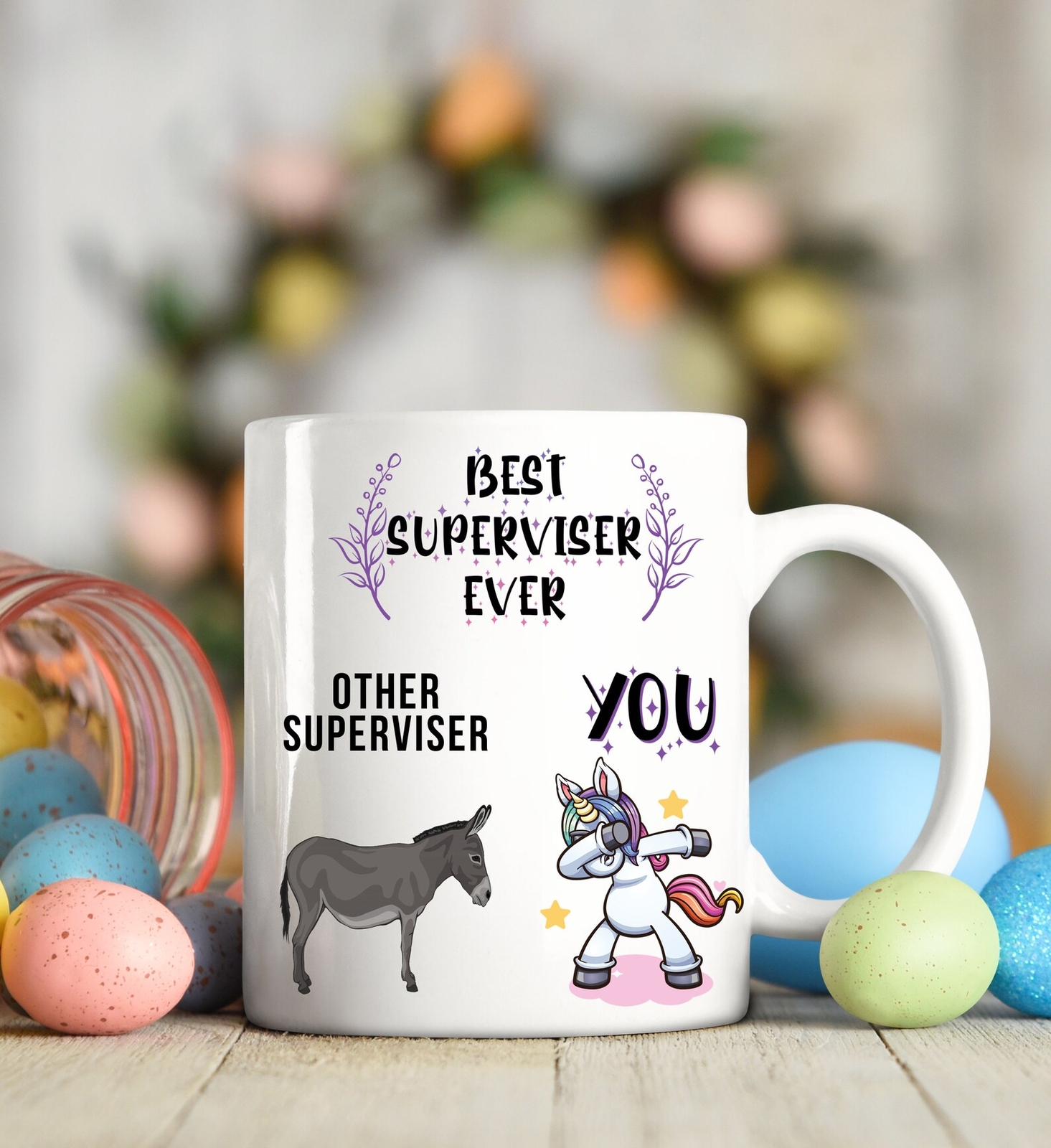 Supervisor Gift Mug for Appreciation Birthday Boss or Leader  