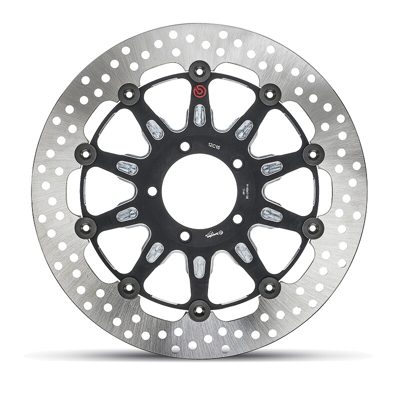 Brembo 208C56022 HPK Groove Floating Brake Rotor Kit for