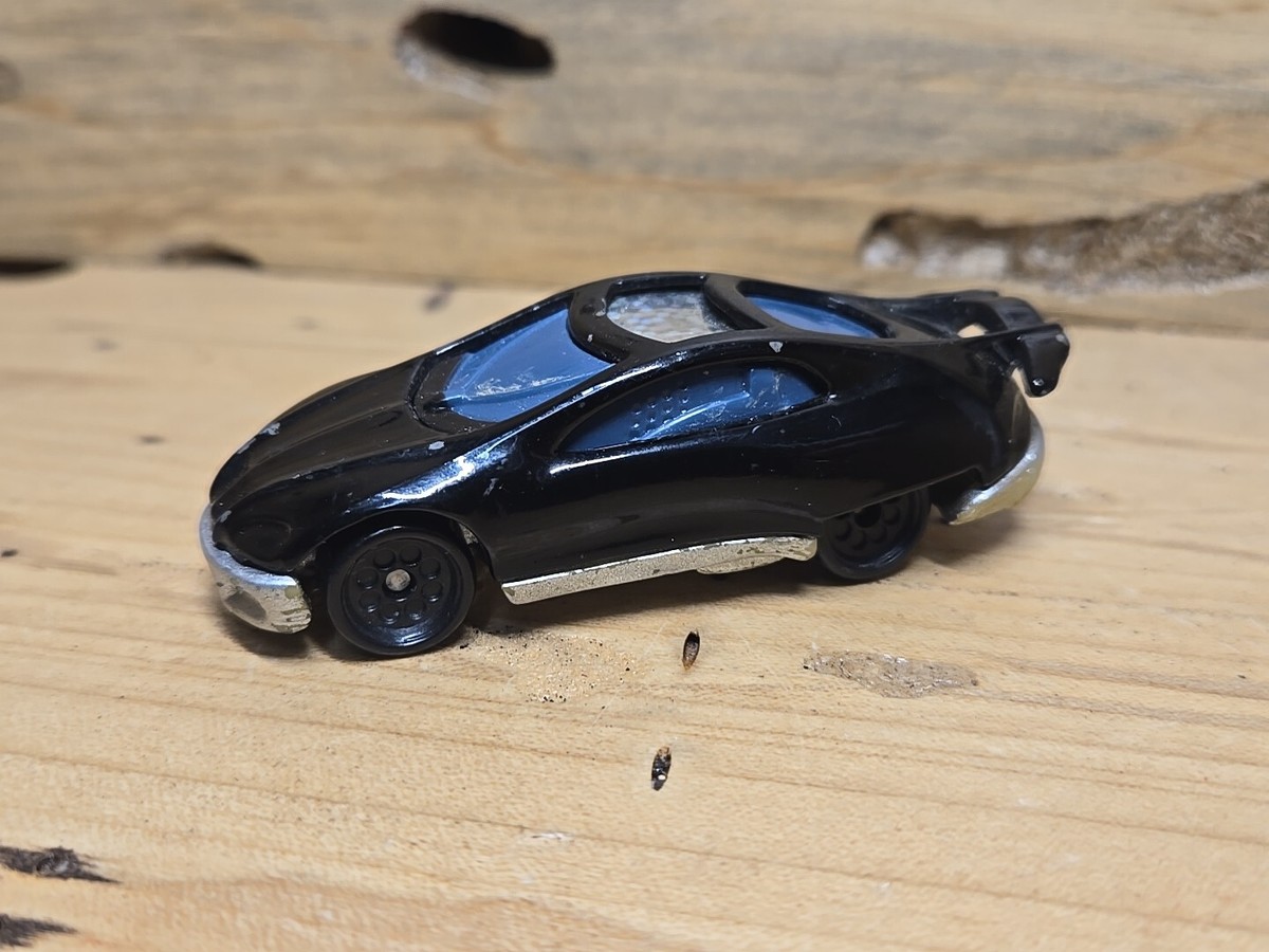 1999 Hot Wheels Black Car, Made for McDonald's, Made in China B102