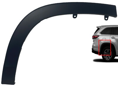 Fits 2014 2015 2019 Toyota Highlander Rear Wheel Opening Molding Trim Right