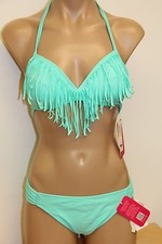 NWT Hula Honey Swimsuit Bikini 2pc set Sz S Push Up SFM