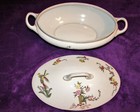 Vintage H&Co Bavaria Heinrich Rim 9 1/2" Round Covered Vegetable Server — photo 2