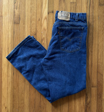 VINTAGE 90s Levi's Orange Tab 517 Flared Jeans Measured 32x29 Made in USA