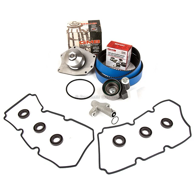 Kit de correa de distribución GMB bomba de agua válvula cubierta junta para 03-04 Chrysler Dodge Foto 4 de 4