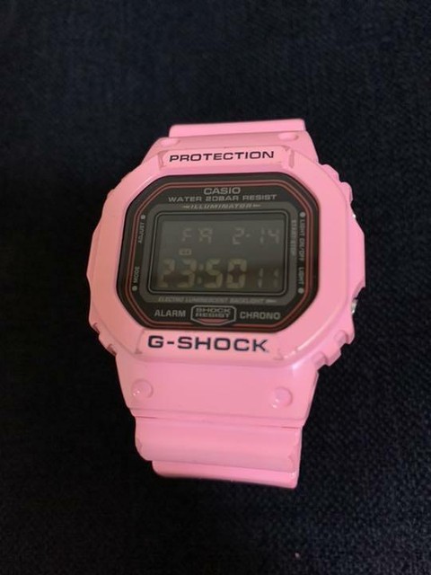 g shock dw 5600 pink