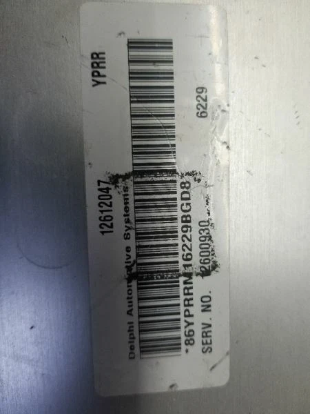 Módulo de controle de motor Buick lacrosse 2006-2009 ECM PCM ECU OEM 12600930 12612047 - Imagem 3 de 4