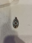 Vintage O Mary Conceived Without Sin  and Jesus with halo. double pendant — photo 3