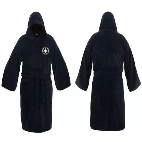 Men Bathrobe Jedi Sith Hooded bathrobe Cloak Star war Soft Dressing Gown HD - Picture 5 of 13