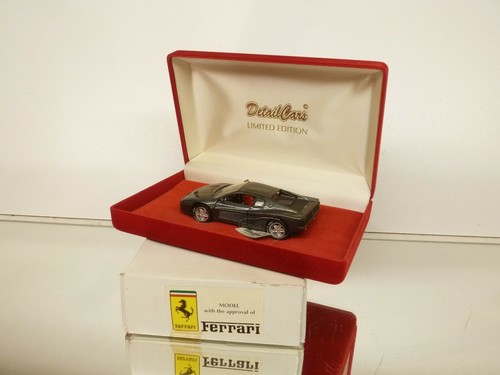 DETAIL CARS limited edition 1006 FERRARI 512 TR - ANTHRACITE 1:43 - GOOD IN BOX - Imagen 6 de 6