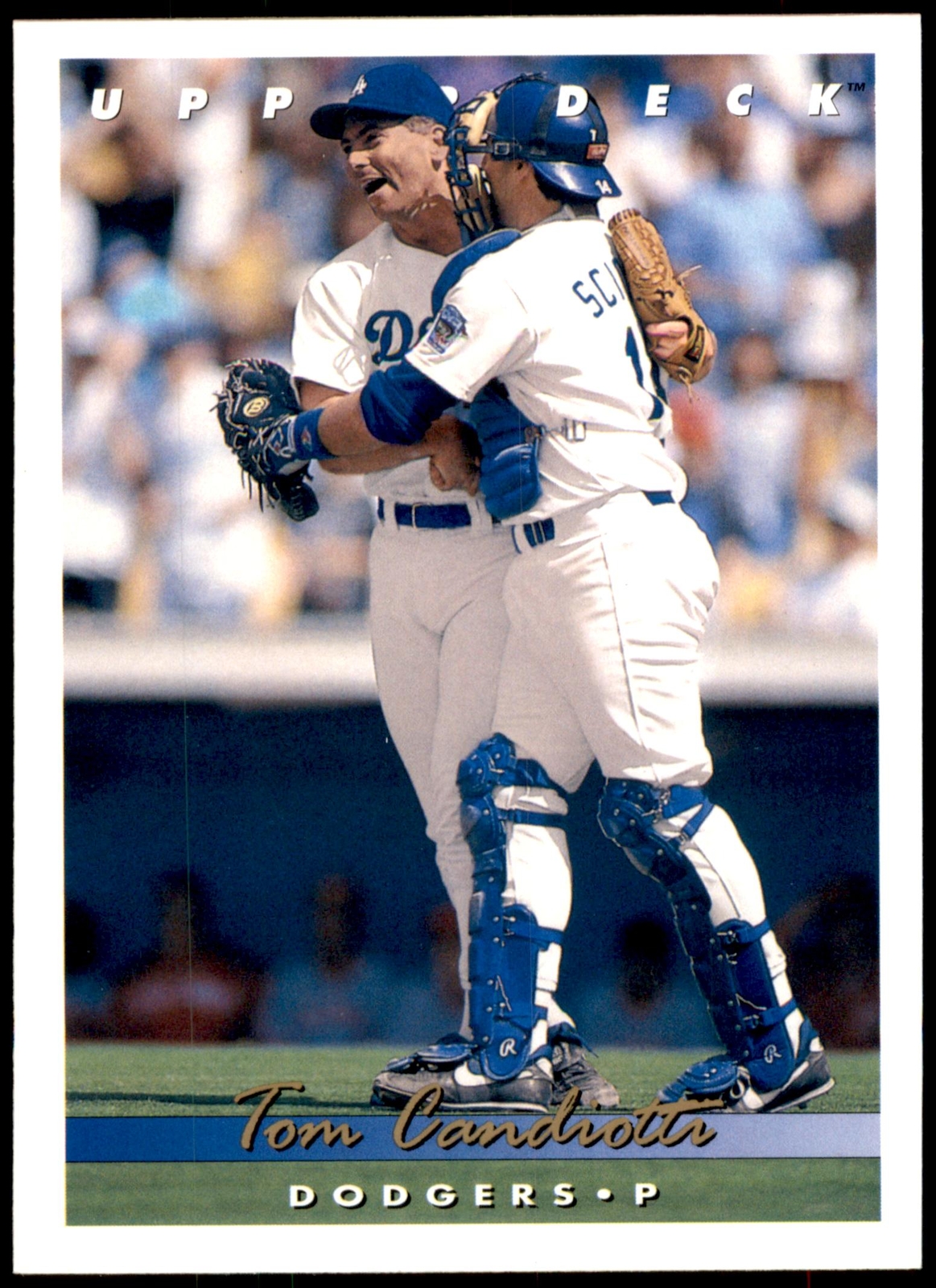 Tom Candiotti #98 1993 Upper Deck