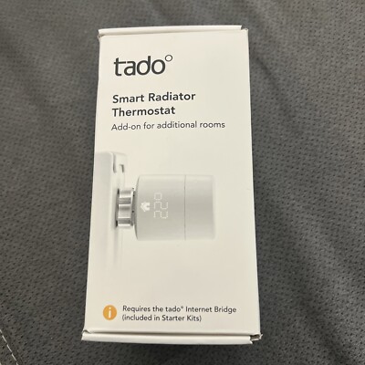   Tado Smart Radiator Thermostat mit adapterset ohne Batterien