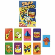 TRADITIONAL CHILDRENS SNAP CARDS  Kids Game Family Fun Playing Cards Game XMAS