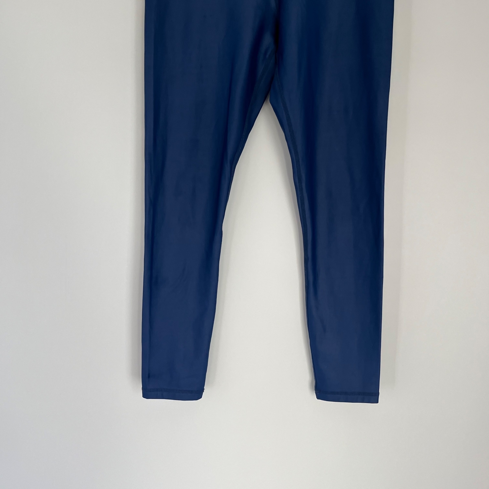 ZYIA Active Solid Blue Stretch Pull On High-Rise … - image 4