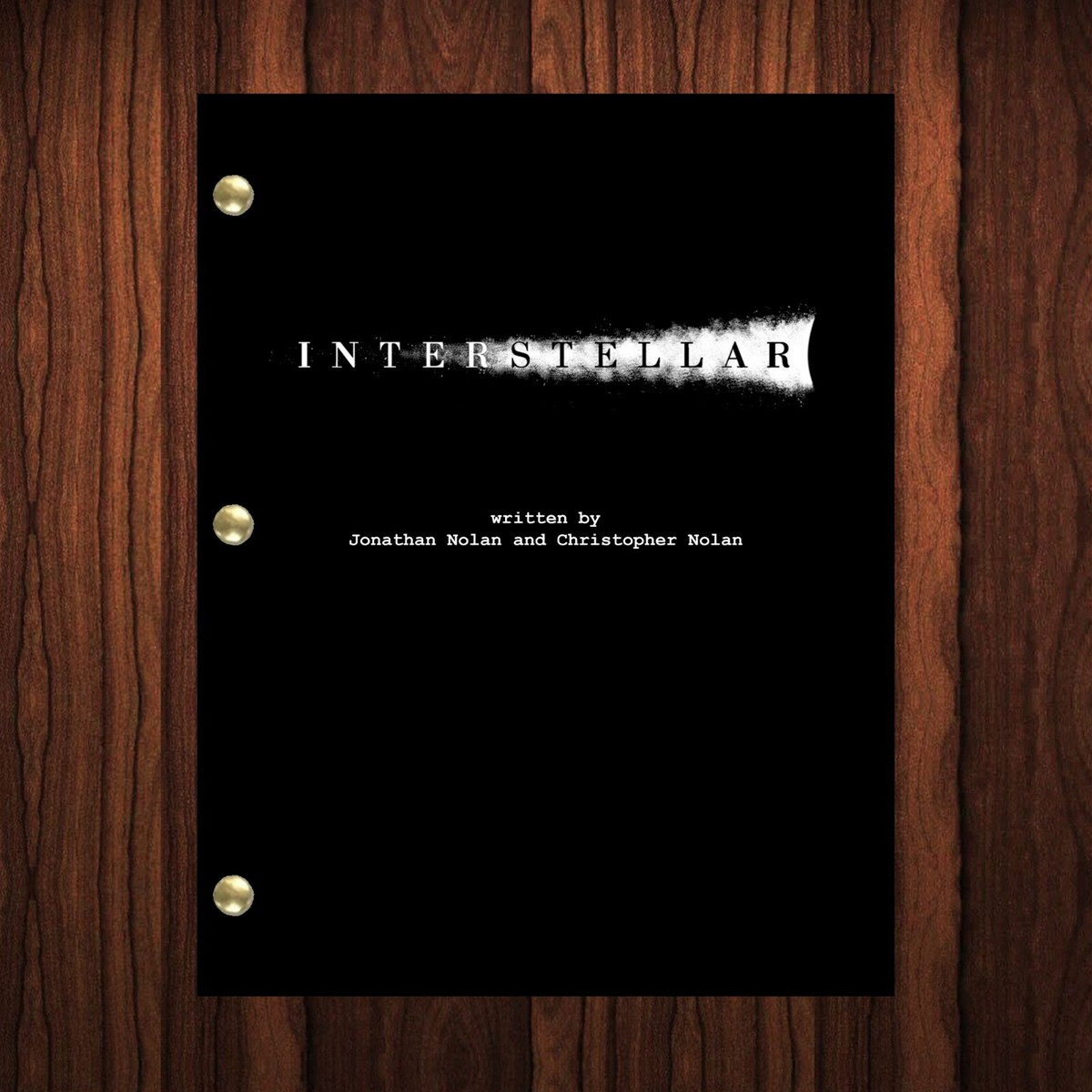 Jonathan Nolan Interstellar Script [2026]
