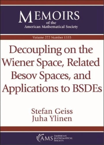 Stefan Geiss Ju Decoupling on the Wiener Space, Related  (Paperback) (UK IMPORT)