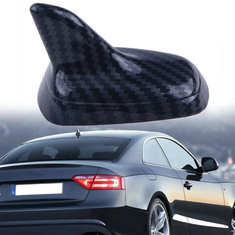For Mercedes Benz Carbon Plastic Shark Fin Dummy Decorative Antenna Aerials Roof - Imagem 2 de 4