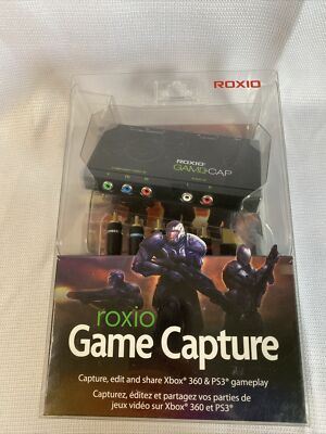(New) Roxio Game Capture Edit and Share PS3 Xbox 360 Gameplay